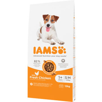 Iams Dog Adult Small - Medium Kip 3 kg