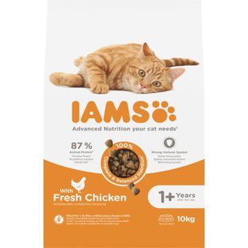 Iams Proactive Health Adult - Kip - Kattenvoer - 10 kg