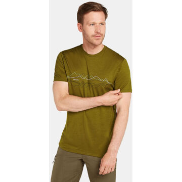 Icebreaker 150 Tech Lite T-shirt Groen - S