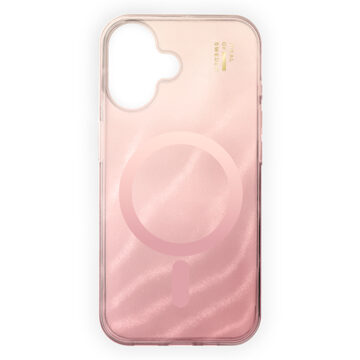 iDeal of Sweden Clear Case MagSafe voor de Apple iPhone 16 - Rose Blush Roze
