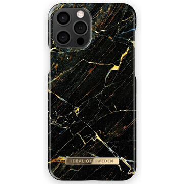 iDeal of Sweden Fashion Backcover voor iPhone 12, iPhone 12 Pro - Port Laurent Marble