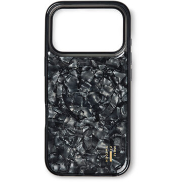 iDeal of Sweden Pearlised MagSafe Case voor de Apple iPhone 17 Pro Max - Black Zwart