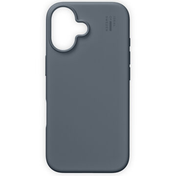 iDeal of Sweden Silicone Case voor de Apple iPhone 16 - Midnight Blue Blauw