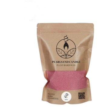 Ideas 4 Seasons Kaarsenzand met geur Roos 400 gram roze