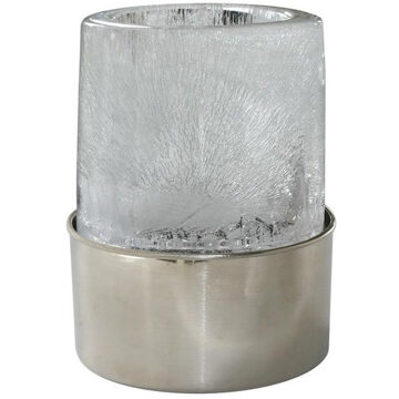 Ideas 4 Seasons Wijnfles koeler/wijnkoeler van ijs - 16 x 18 cm - DIY flessen icecooler