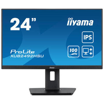 Iiyama ProLite XUB2492HSU-B6 Monitor Zwart