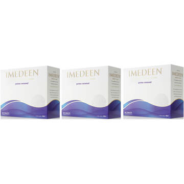 Imedeen Prime Renewal Beauty & Skin Supplement, contains Vitamin C and Zinc, 3 Month Bundle, 3x120 Tablets, Age 50+