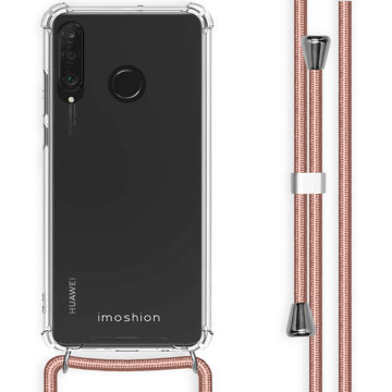 Imoshion Backcover met koord Huawei P30 Lite hoesje - Rosé Goud