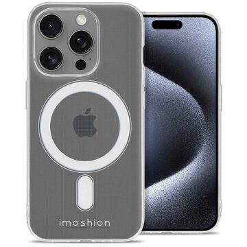 Imoshion Backcover met MagSafe voor de iPhone 15 Pro - Transparant