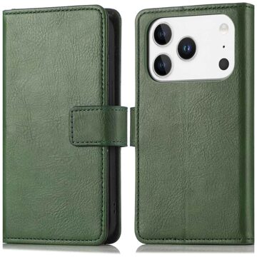Imoshion Luxe Bookcase voor de Apple iPhone 17 Pro Max - Groen