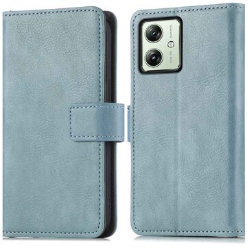 Imoshion Luxe Bookcase voor de Motorola Moto G54 - Lichtblauw