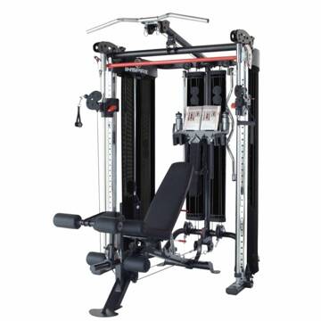 Inspire FT2 Functional Trainer - inclusief trainingsbank Zwart