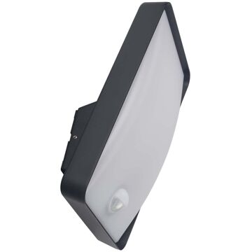 Inspire Wandlamp Algoa Antraciet 14w Met Sensor