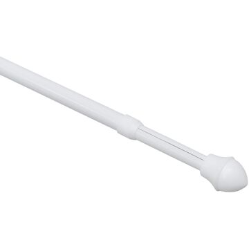 Intensions Caferod Uitschuifbare Gordijnroede Set Wit 13mm 75-125 Cm