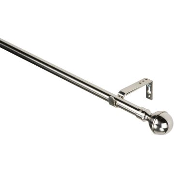Intensions Londen Uitschuifbare Gordijnroede Rvs 170-300 Cm X 16-19mm