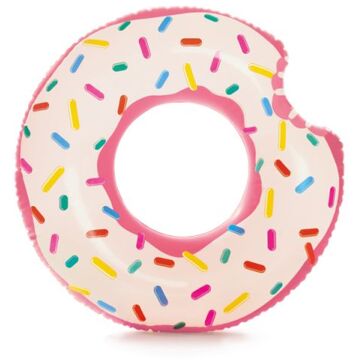 Intex Opblaasbare donut zwemband 107 cm - Zwembanden Roze