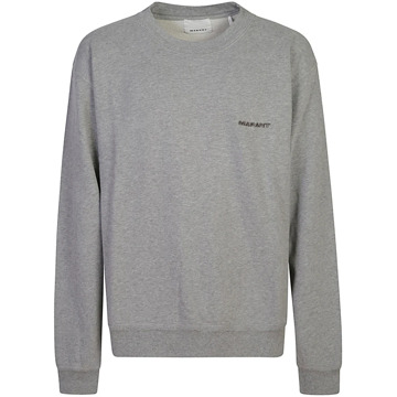 Isabel Marant Grijze Sweatshirt Aw24 Herenmode Isabel Marant , Gray , Heren