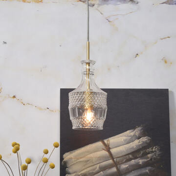 it's about RoMi Brussels Hanglamp Goud, Transparant