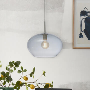 it's about RoMi Hanglamp Bologna - Grijs - 35x35x23cm