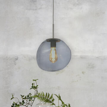 it's about RoMi Hanglamp Helsinki - Grijs - 26x26x37.5cm