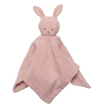 Jabadabado Bunny knuffeldoekje, roze Roze/lichtroze