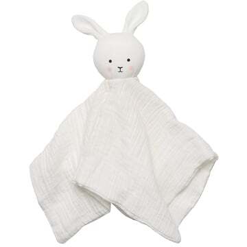 Jabadabado Bunny knuffeldoekje, wit