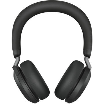 Jabra Evolve2 USB A MS TEAMS 75 Draadloze Office Headset Zwart