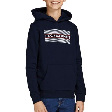 Jack & Jones Junior jongens hoodie Marine - 128