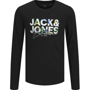 Jack & Jones Junior jongens longsleeve Zwart - 128