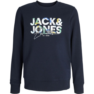 Jack & Jones Junior jongens sweater Marine - 176