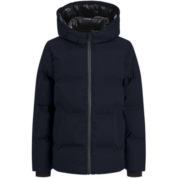 Jack & Jones Junior jongens winterjas Marine - 140