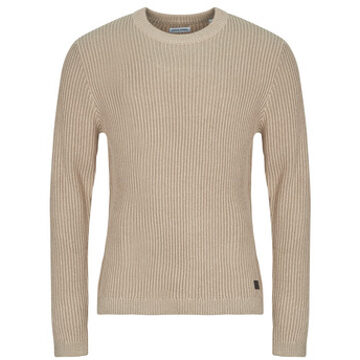 Jack & Jones Trui Jack & Jones JJEDOVER KNIT CREW NECK" Beige - XXL, S, M, L, XL
