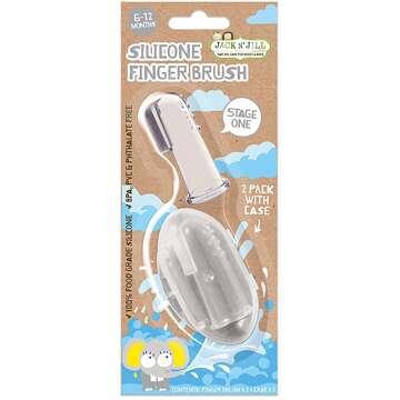 Jack N Jill Jack n' Jill Kids - Vingertandenborstel - 2st