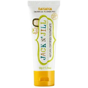 Jack n' Jill Kids - Natuurlijke Tandpasta Banaan - 0/5 jaar - 50gr.