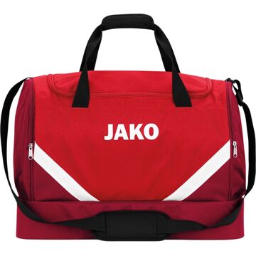 JAKO Iconic Sporttas M rood - wit - zwart - 1 SIZE