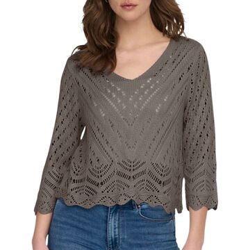 JDY New Sun Pullover Sweater Dames bruin - XL