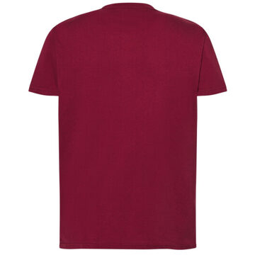 Jhk Heren effen heather normaal t-shirt Rood - XXL / XXXL