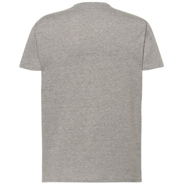 Jhk Heren premium melange normaal t-shirt Grijs - XXL / XXXL