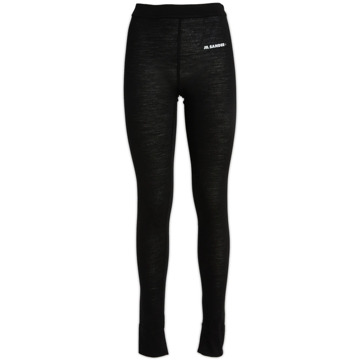 Jil Sander Leggingsit, Stijlvolle Broek Jil Sander , Black , Dames - M