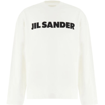 Jil Sander Long Sleeve Tops Jil Sander , White , Heren - Xl,L,M,S,Xs