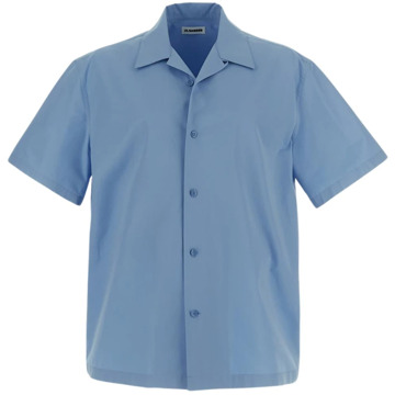 Jil Sander Oversized Shirt van Katoen Jil Sander , Blue , Heren - L,M