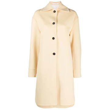 Jil Sander Vanilla Jas Jil Sander , Beige , Dames - S,Xs