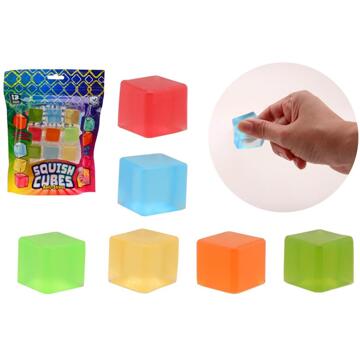 Johntoy Anti stress squeez kubussen verschillende