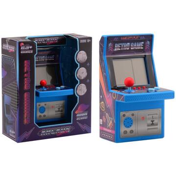 Johntoy Retro arcade spelcomputer blauw