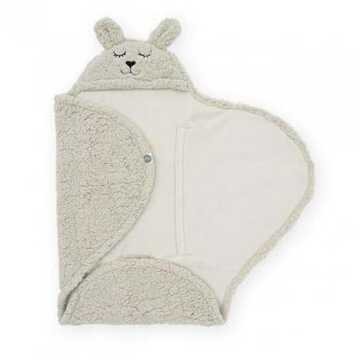 Jollein Wikkeldeken Bunny 100x105cm - Nougat