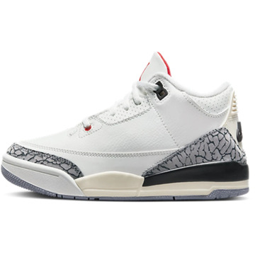 Jordan Klassieke Retro Witte Cement Sneakers Jordan , White , Dames - 36 Eu,38 1/2 Eu,37 1/2 Eu,40 Eu,39 Eu,35 1/2 Eu,36 1/2 Eu,38 EU