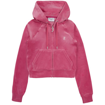 Juicy Couture Hot Pink Madison Hoodies Juicy Couture , Pink , Dames - M,S,Xs