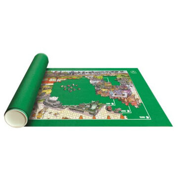 Jumbo oprolbare puzzelmat - 1500 stukjes Groen