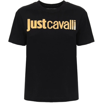 Just Cavalli Stijlvolle T-shirts en Polos Just Cavalli , Black , Dames - Xl,L,M,S,Xs