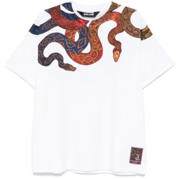 Just Cavalli T-shirts en Polos Just Cavalli , White , Heren - 2Xl,Xl,3Xl